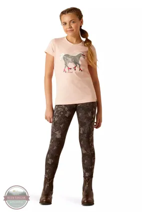 10048554 Roller Pony T-Shirt in Blushing Rose