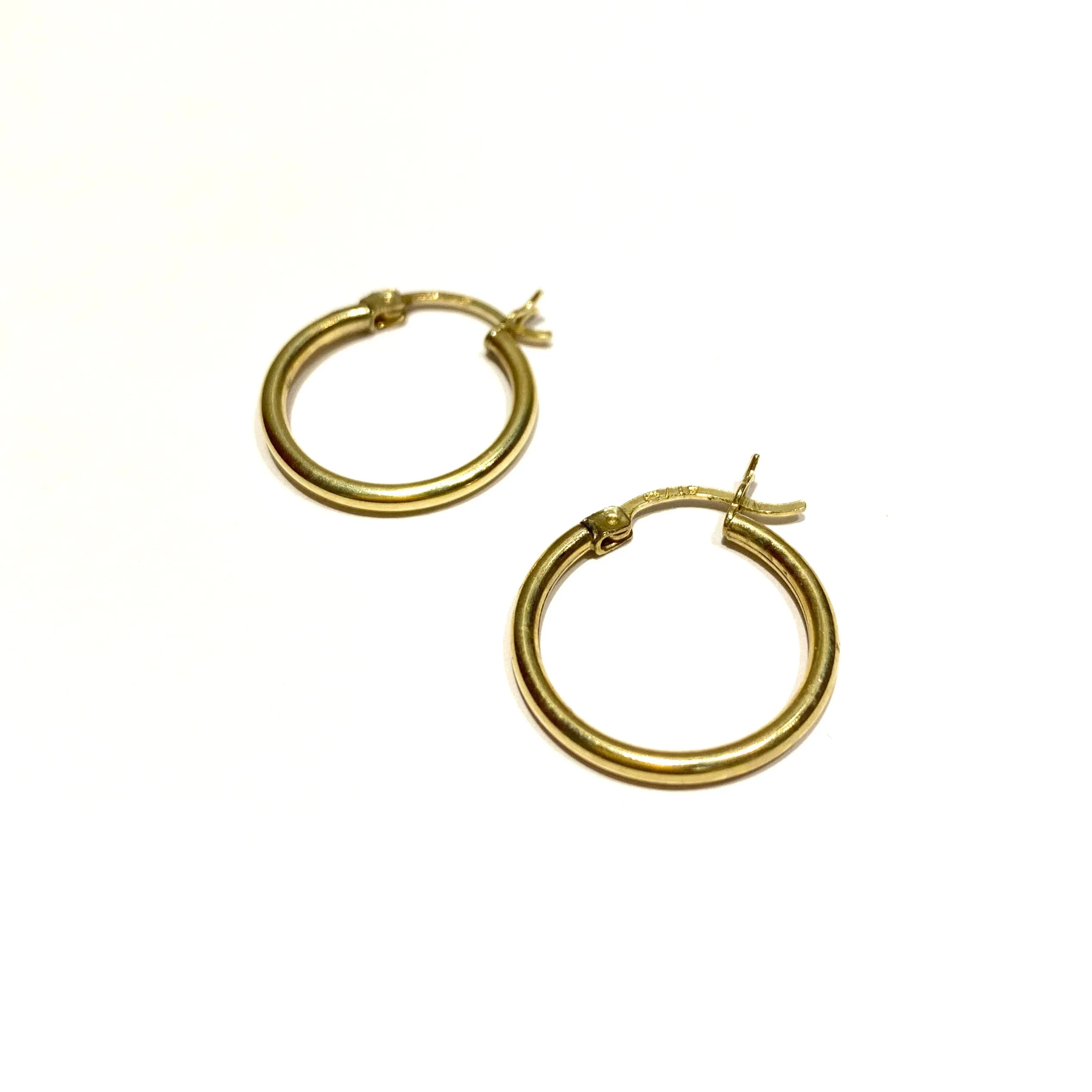 10k Gold Medium Gold Hoops