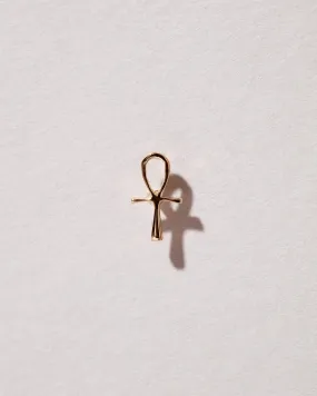 Ankh Stud Earring Single