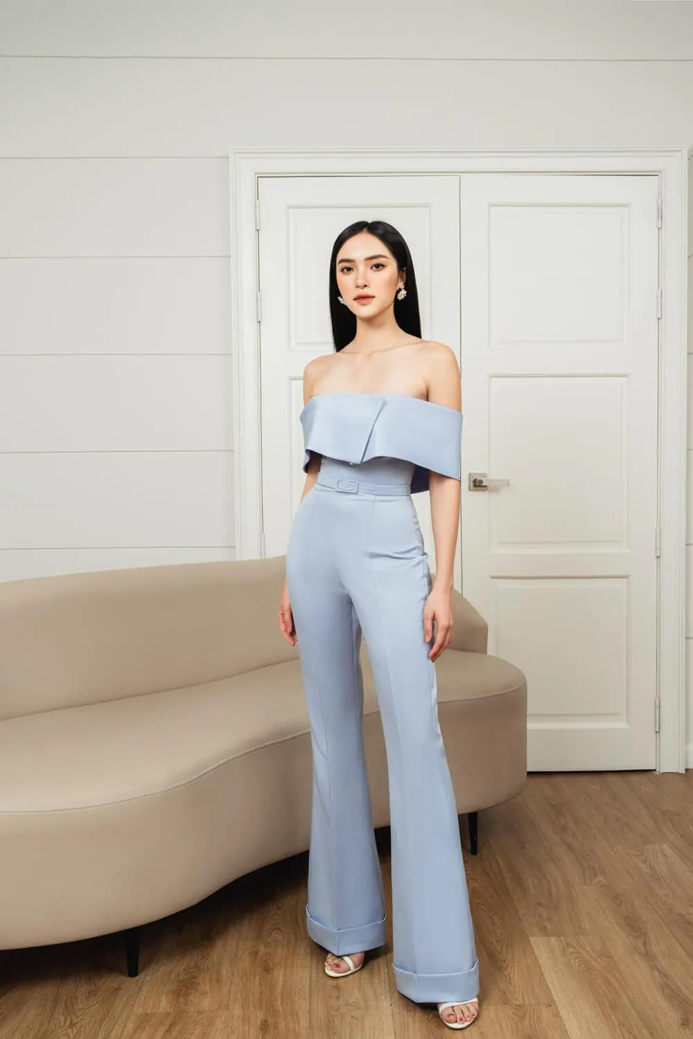 Athena Off-Shoulder Jumpsuit