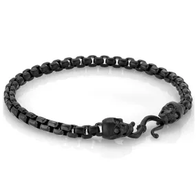 BLACK BOX CHAIN BRACELET