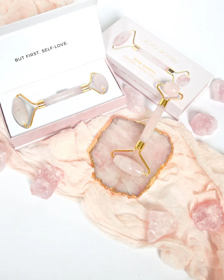 BOPO Rose Quartz Facial Roller