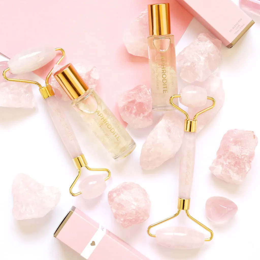 BOPO Rose Quartz Facial Roller