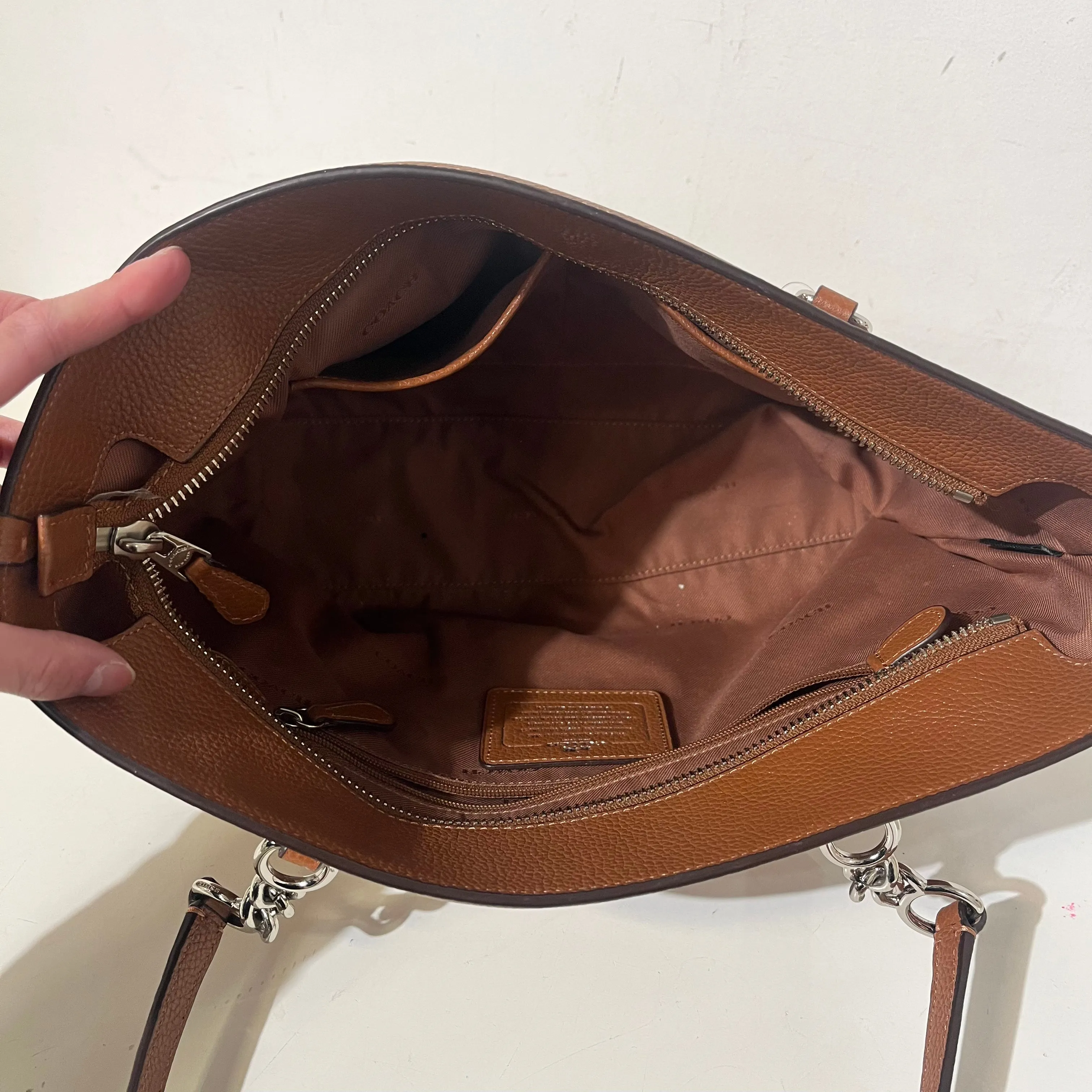 Brown Small Shoulder Bag