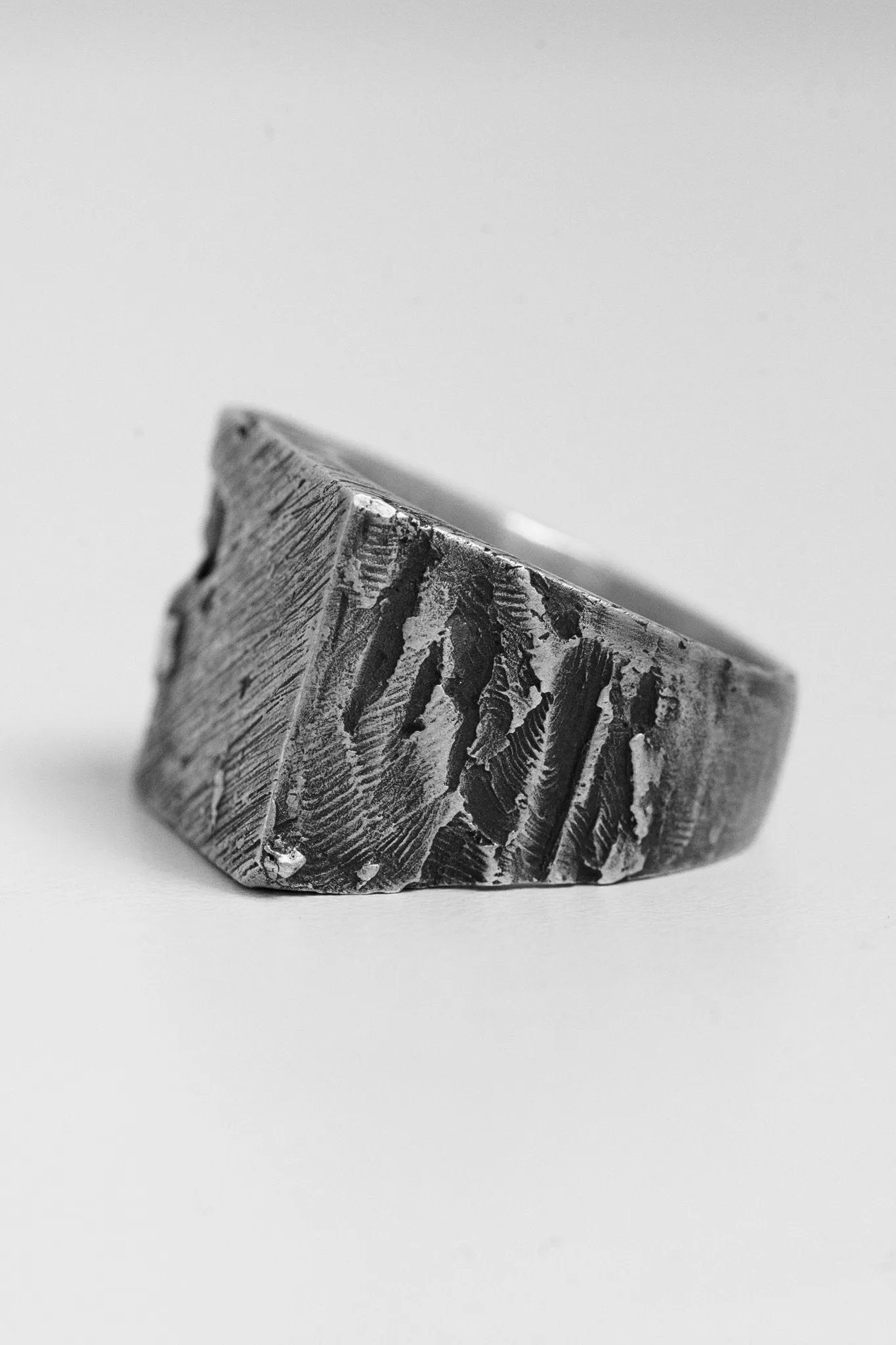 Cannibal Square Signet Ring