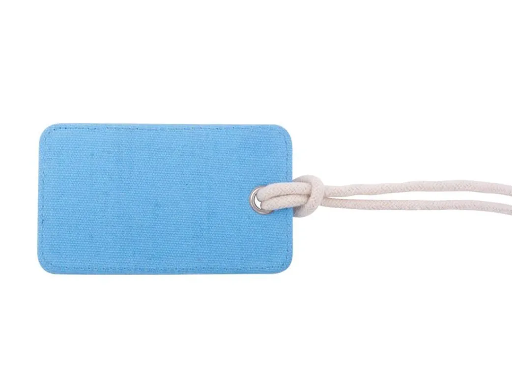 Canvas Luggage Tag