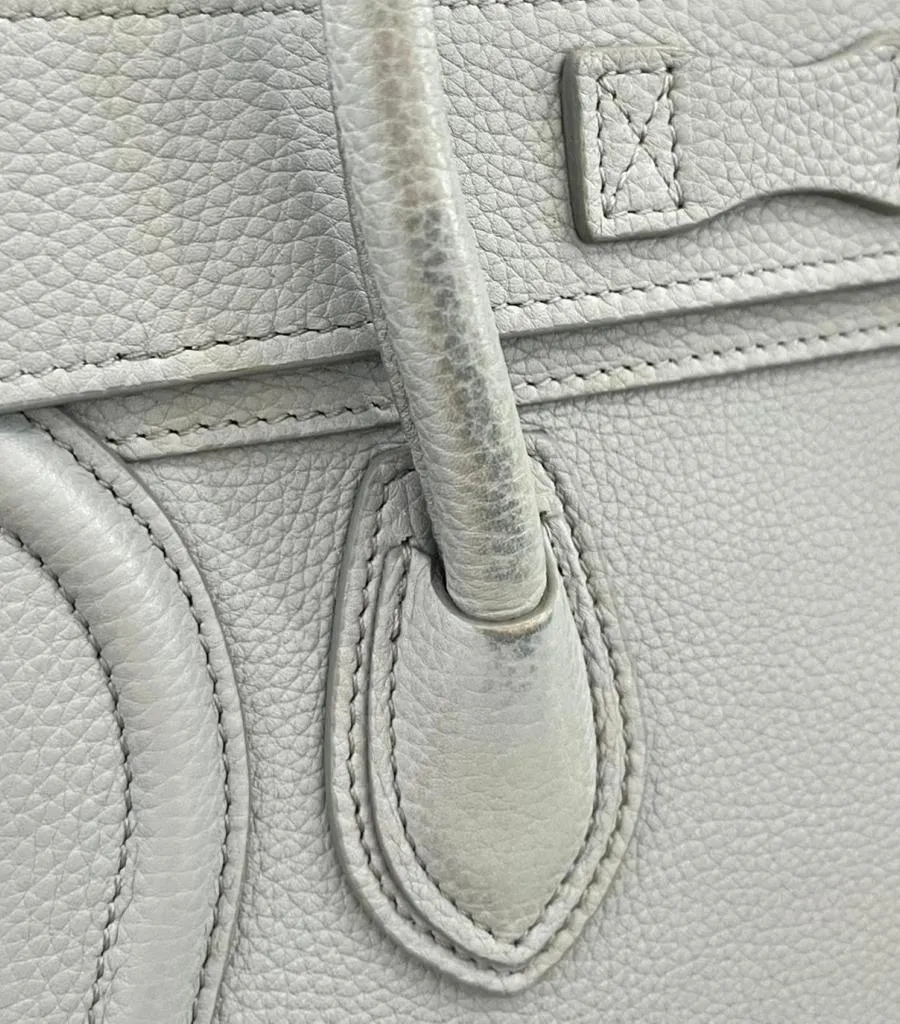 Celine Nano Luggage Leather Bag