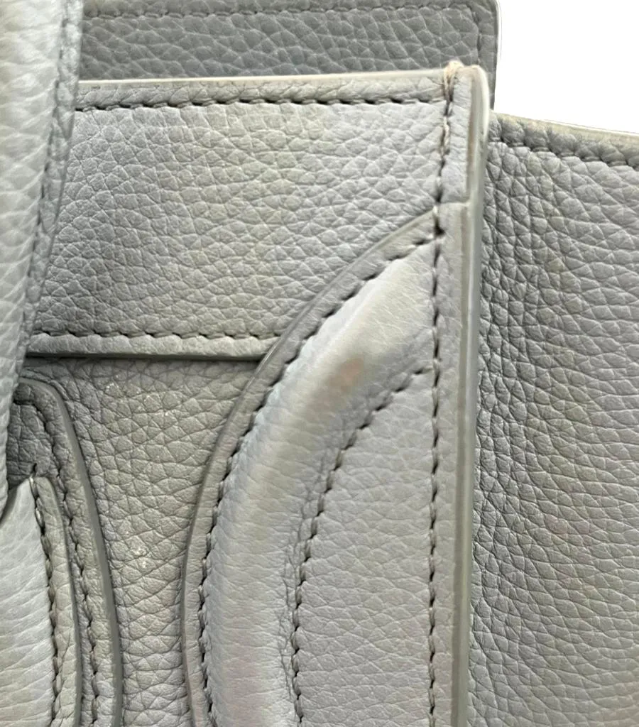 Celine Nano Luggage Leather Bag