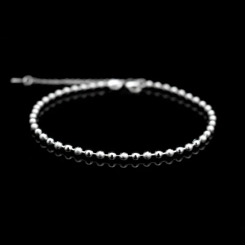 Classic Simple Small Round Ball Shape Anklets