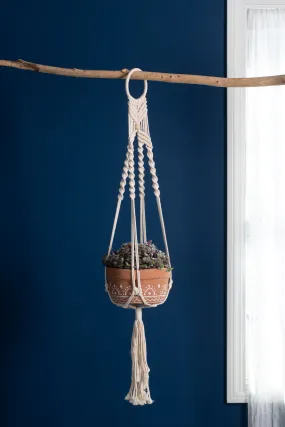 Crochet Single Plant Hanger