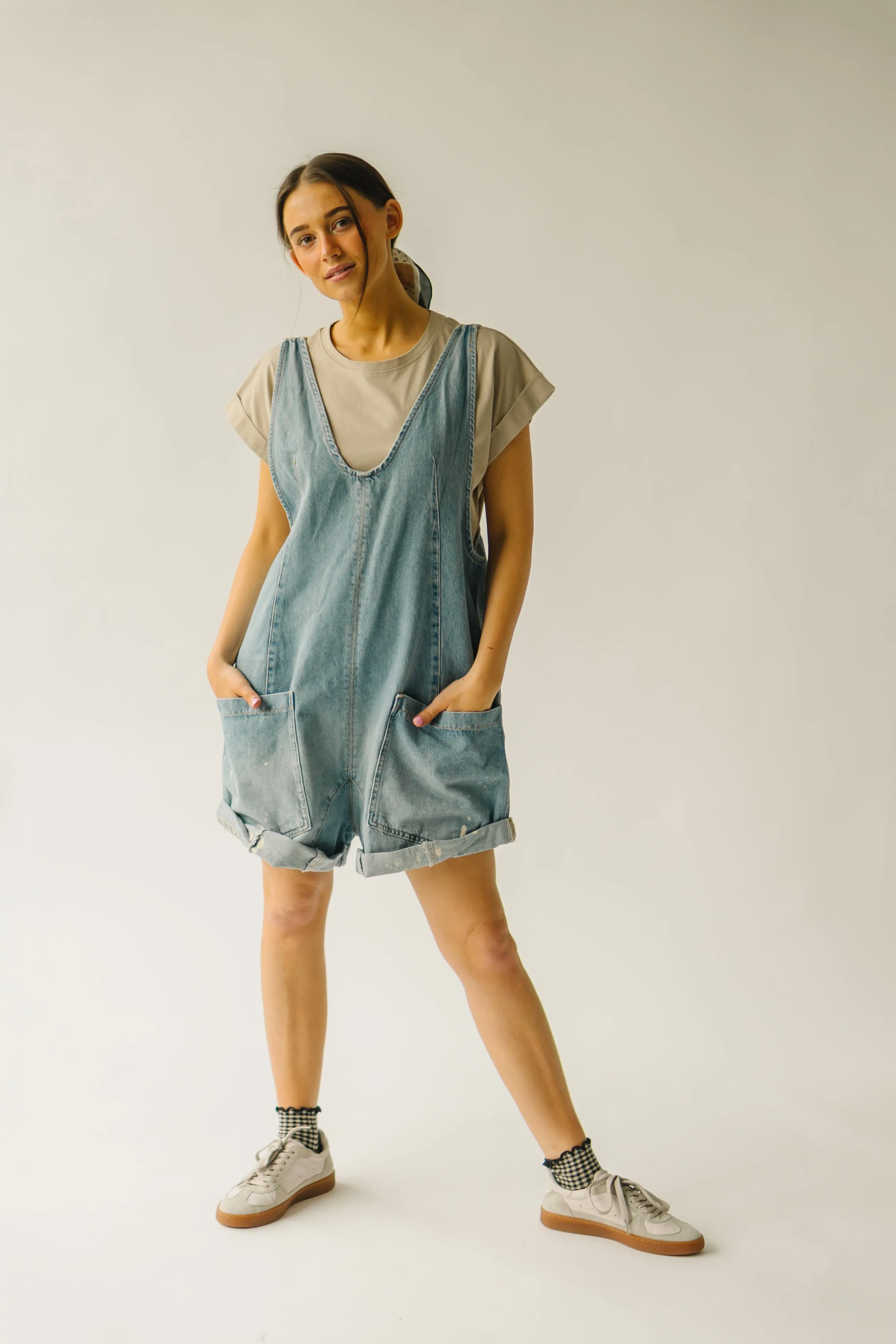 Free People: We The Free High Roller Shortall in Bright Eyes