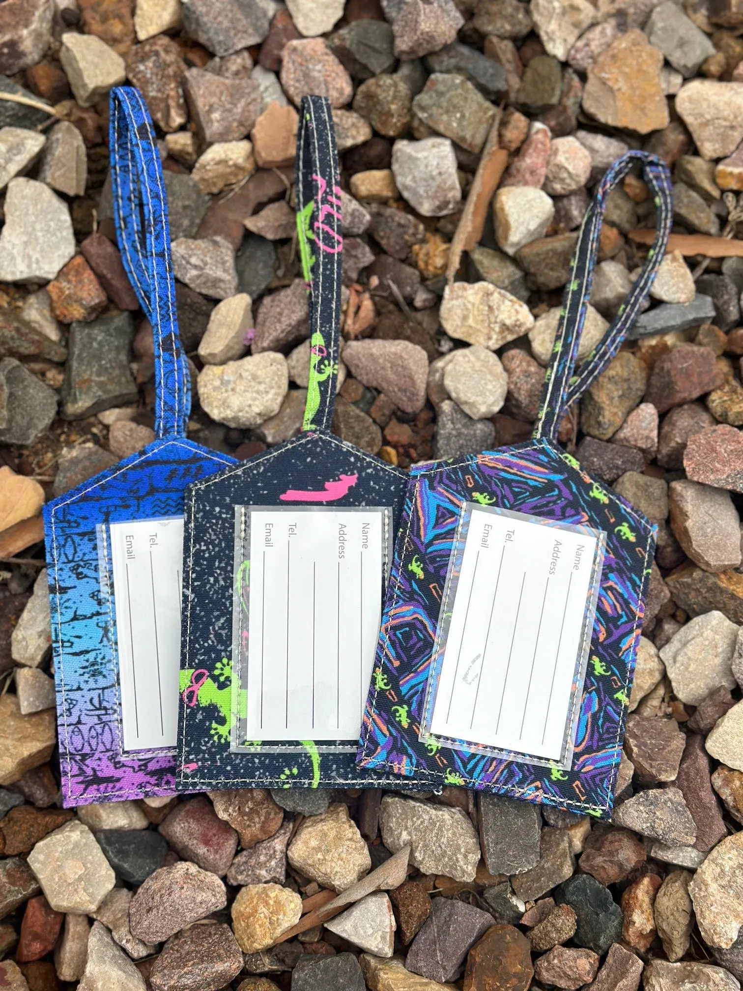 Gecko Hawaii Luggage Tags