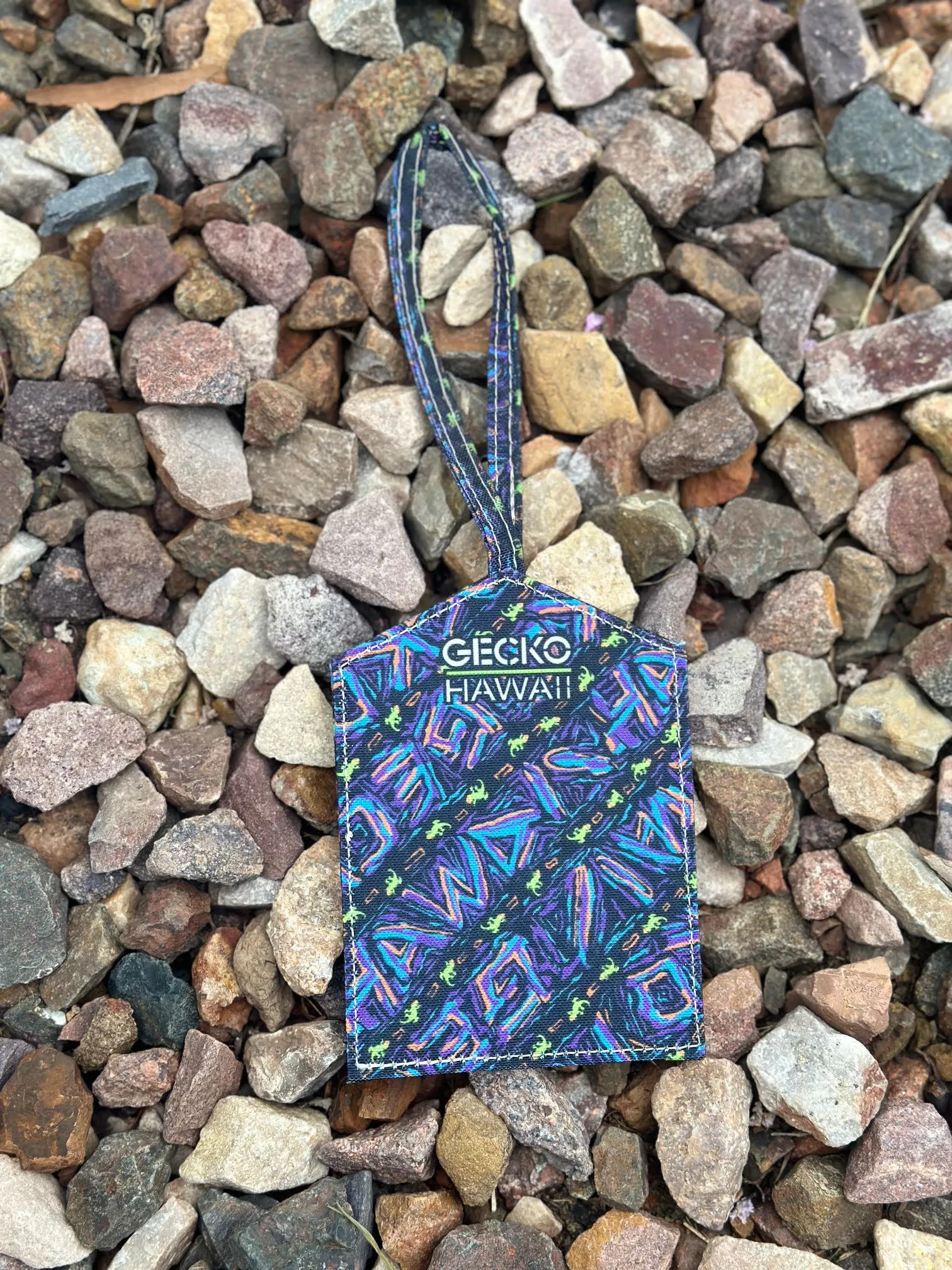 Gecko Hawaii Luggage Tags