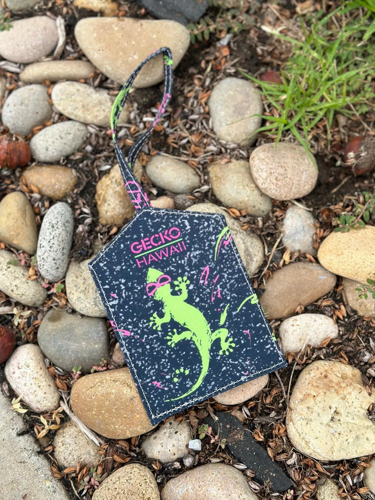 Gecko Hawaii Luggage Tags