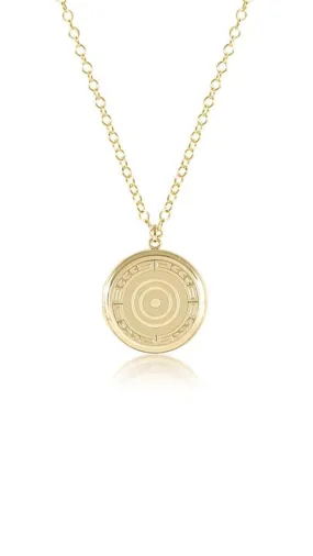 GOLD CHERISH LARGE LOCKET GOLD