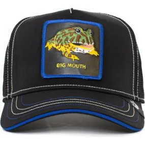 Goorin Bros Puck Yeah Big Mouth Trucker Hat (Black)