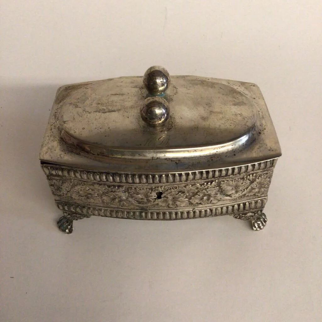 Hinged Repousse Box