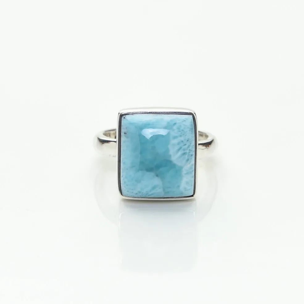 Larimar Square Ring Mirias