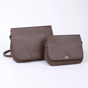 lisa brown cross shoulder bag