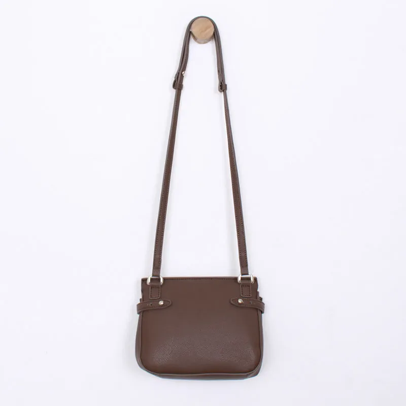 lisa brown cross shoulder bag