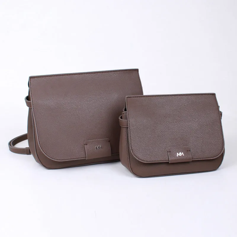 lisa brown cross shoulder bag