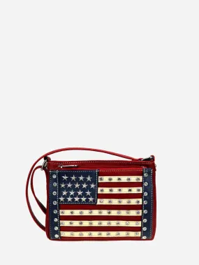 Montana West American Pride Organizer Crossbody Bag