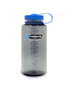 Nalgene Wide Mouth 1L Tritan Sustain Bottle Gray