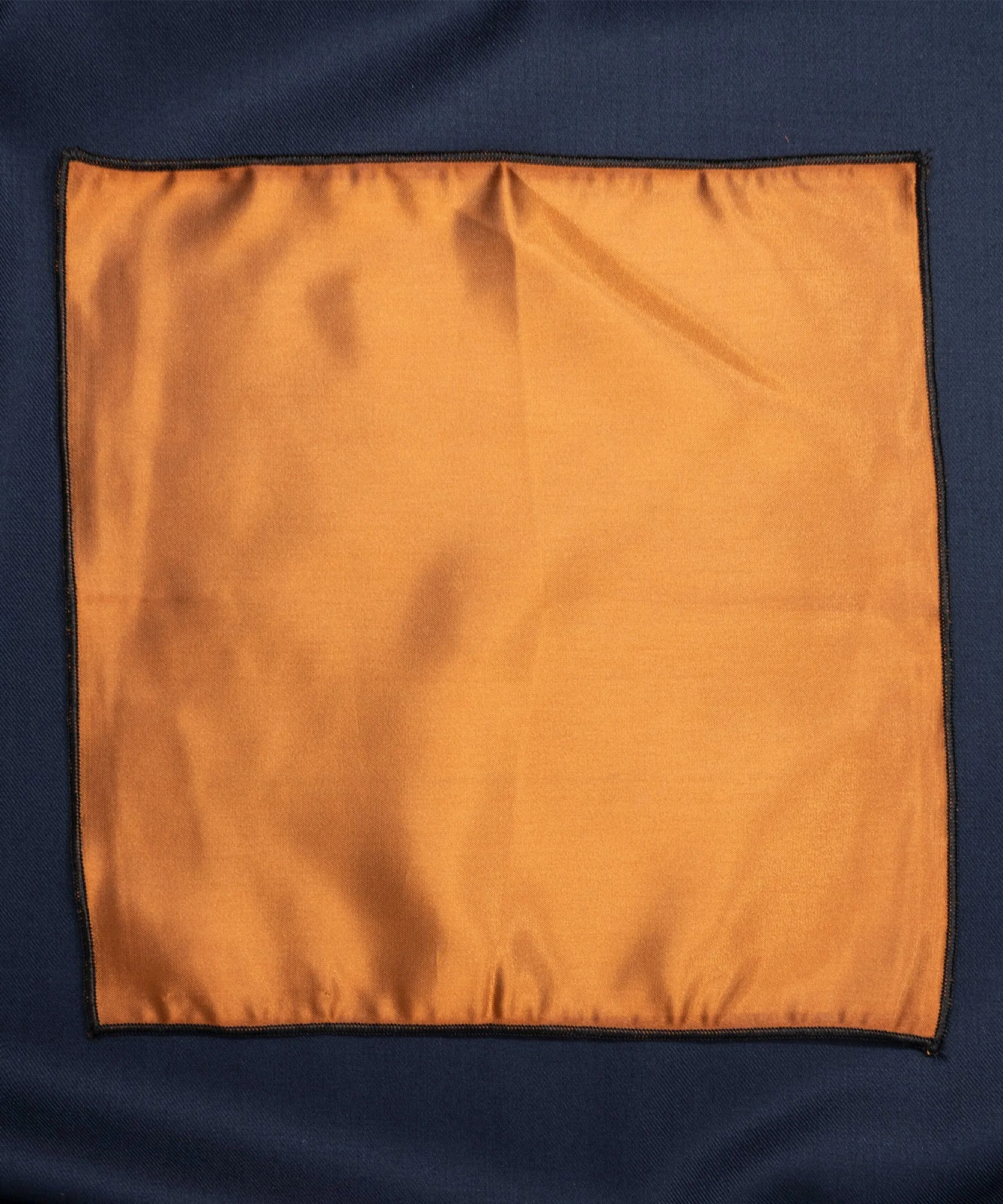 Orange Pocket Square