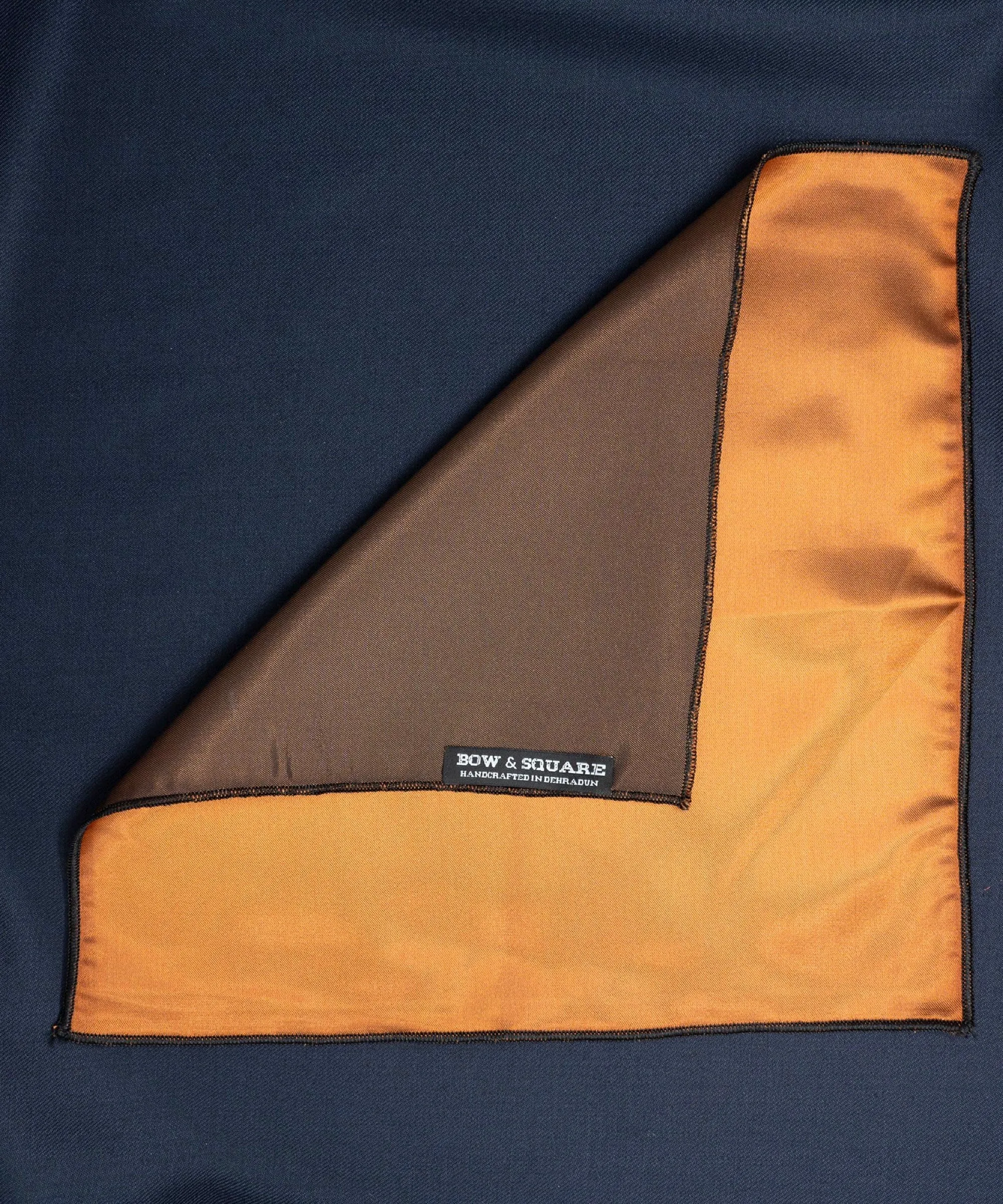 Orange Pocket Square