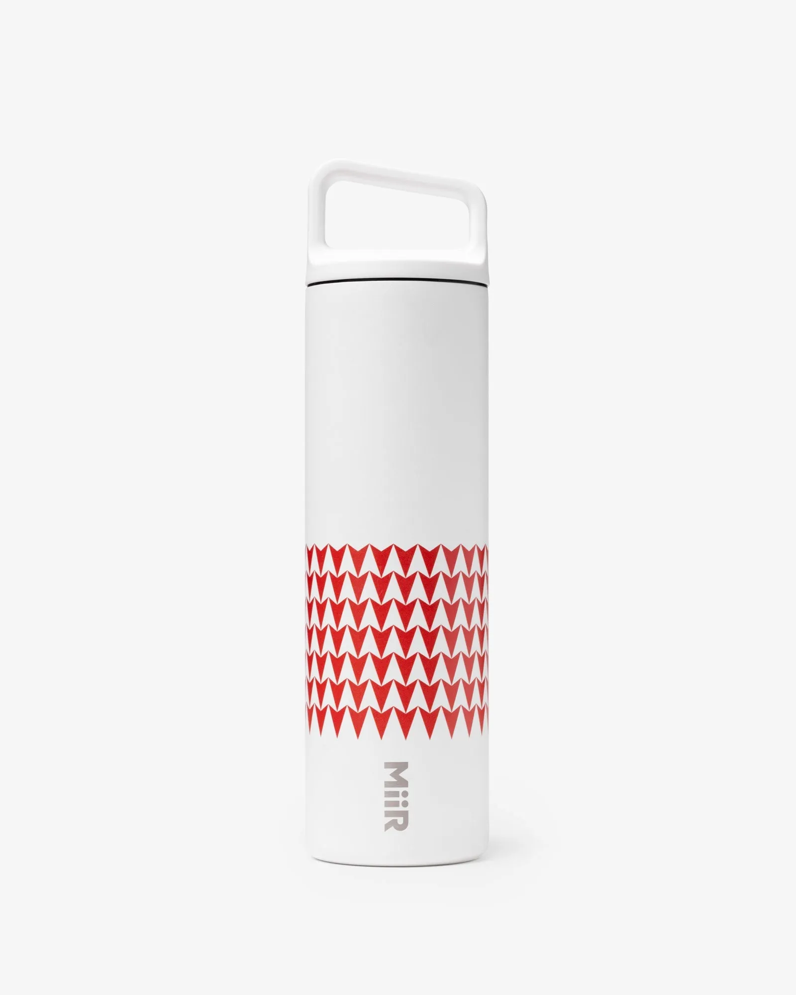 People's Fund of Maui MiiR 20oz Wide Mouth Water Bottle (Mananalu) - Red / White