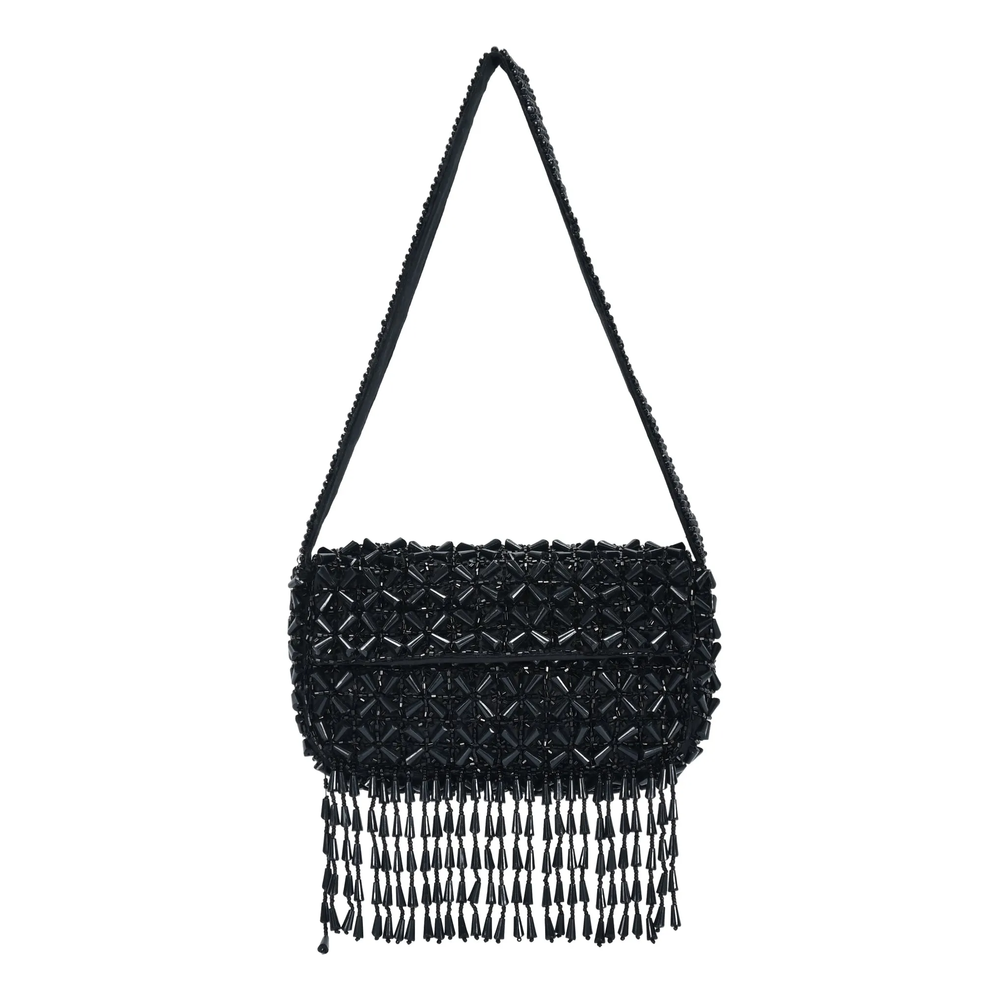 Rani Snap Bead Shoulder Bag