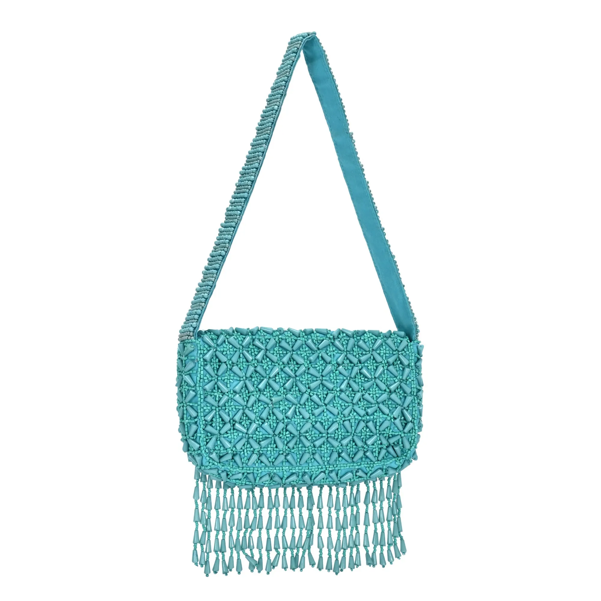 Rani Snap Bead Shoulder Bag