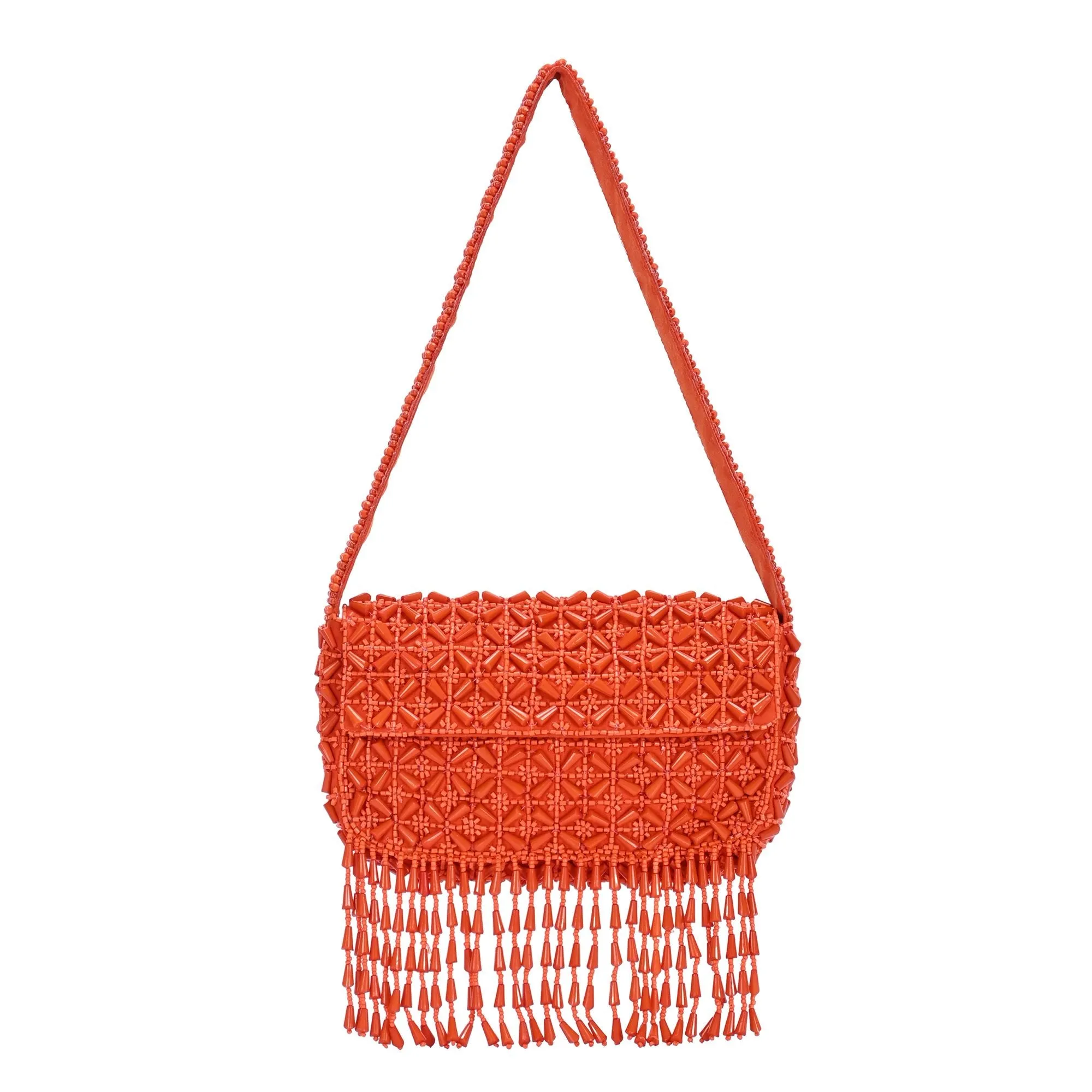 Rani Snap Bead Shoulder Bag