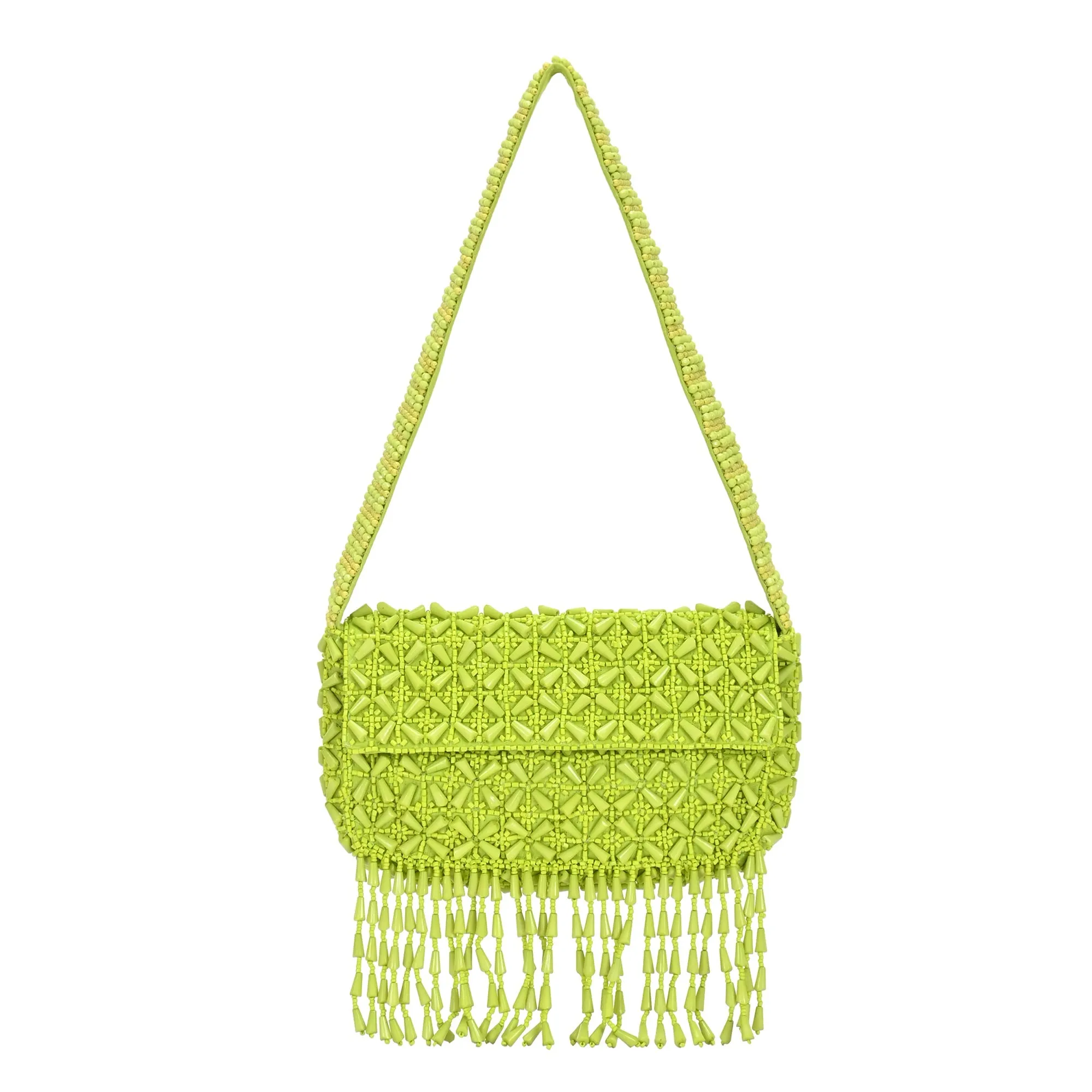 Rani Snap Bead Shoulder Bag