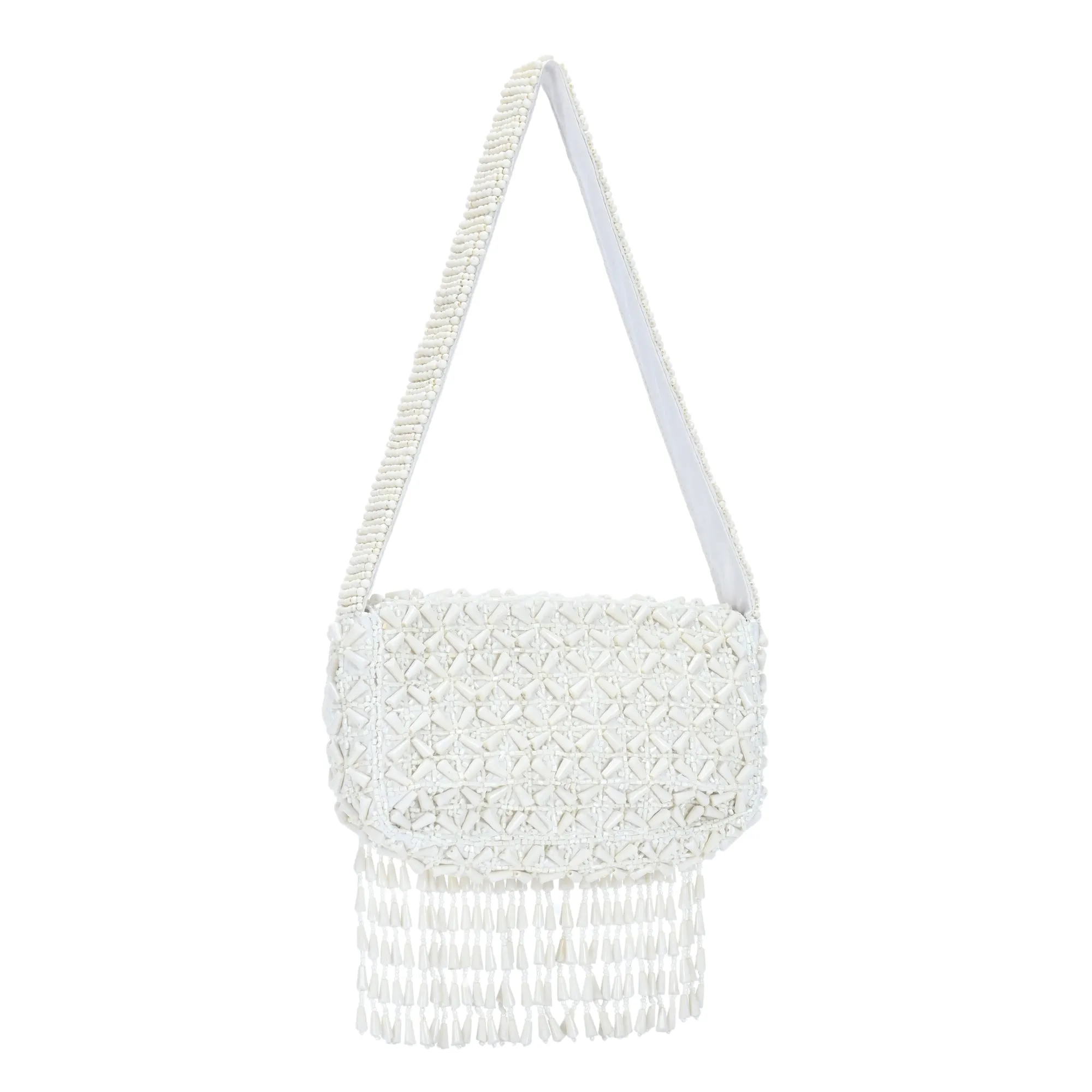 Rani Snap Bead Shoulder Bag