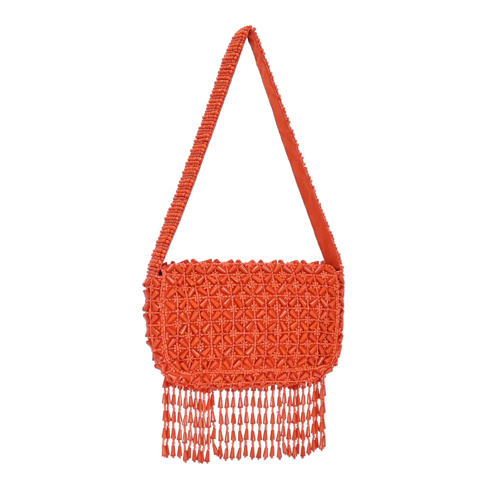 Rani Snap Bead Shoulder Bag