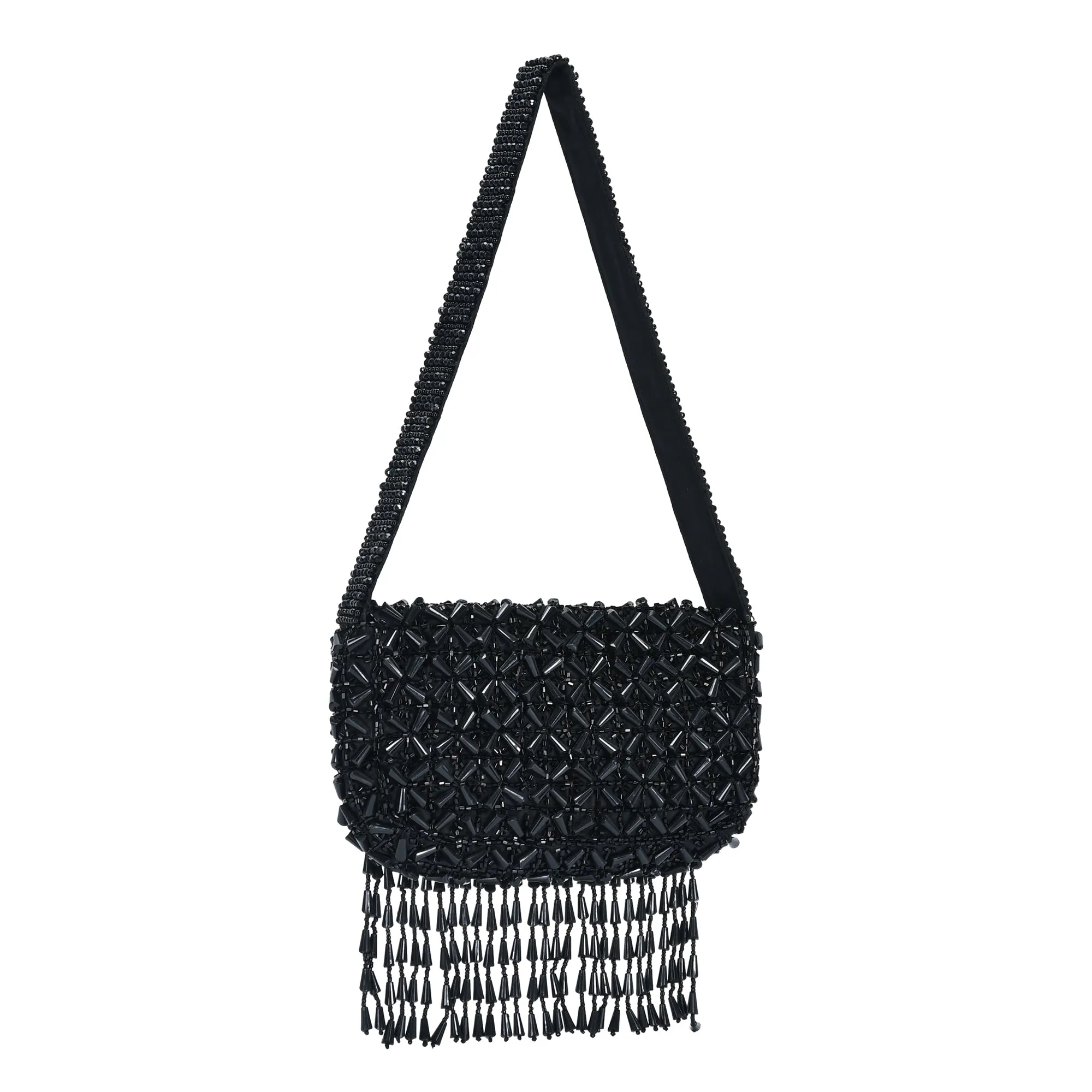 Rani Snap Bead Shoulder Bag