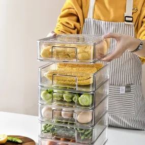 Refrigerator Storage Drawer Box