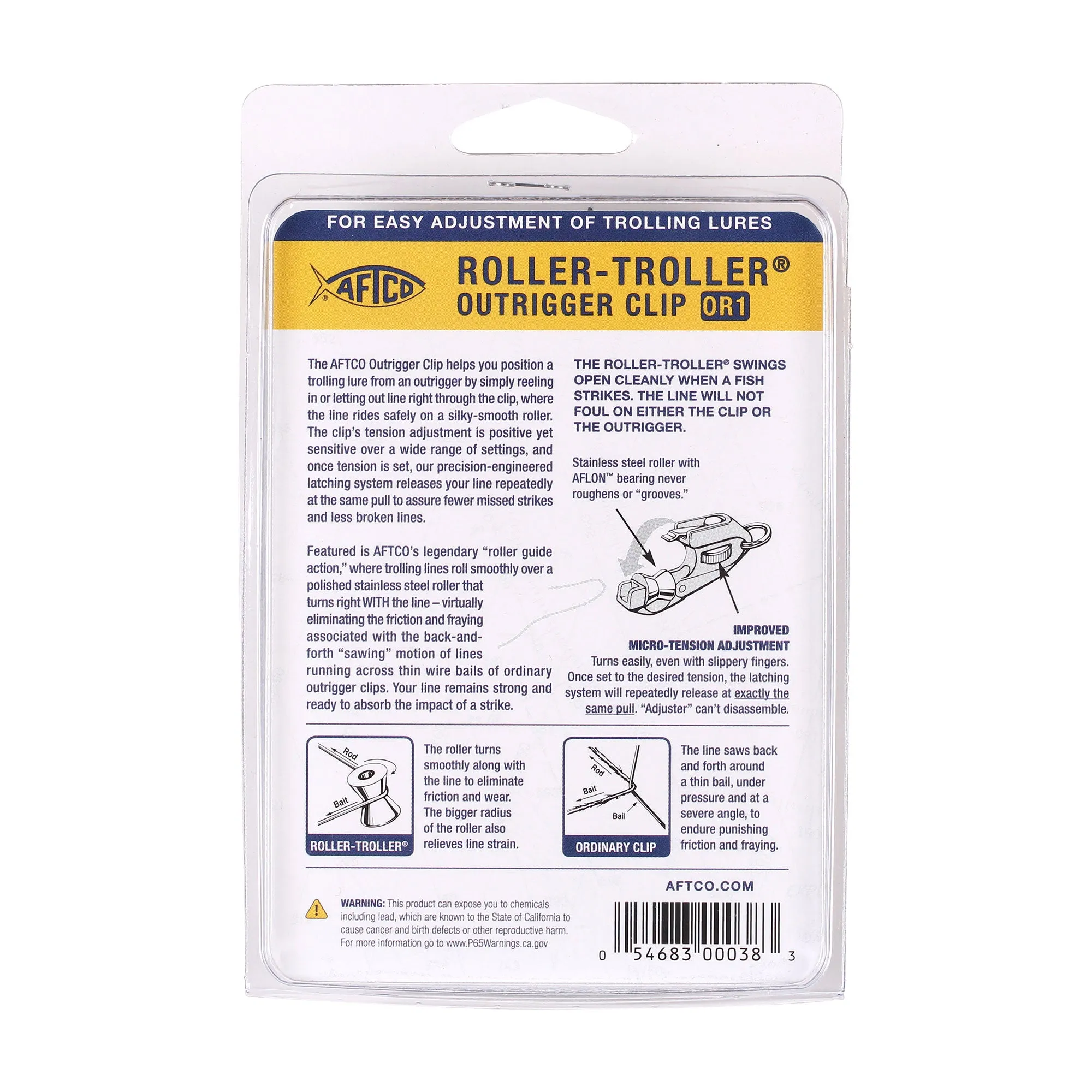 Roller Troller Outrigger Clip