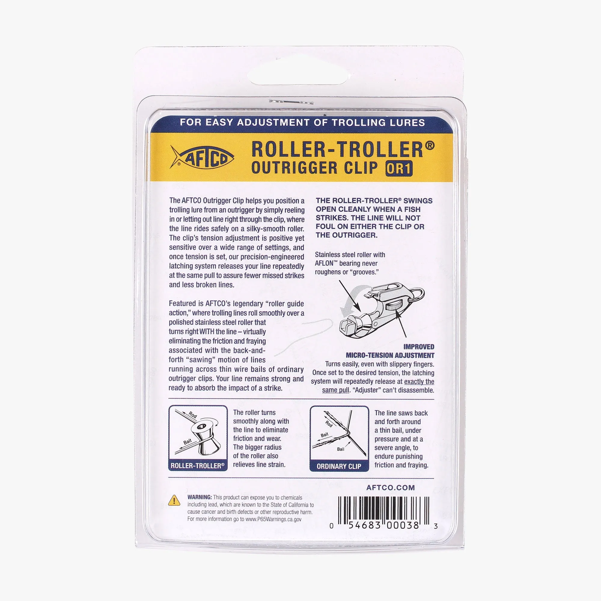 Roller Troller Outrigger Clip