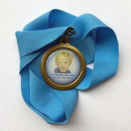 Round Insert Medal