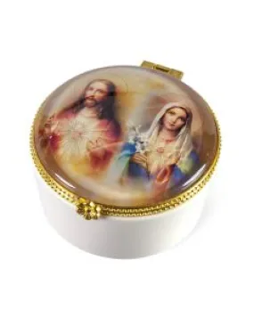 Sacred Hearts Rosary Box