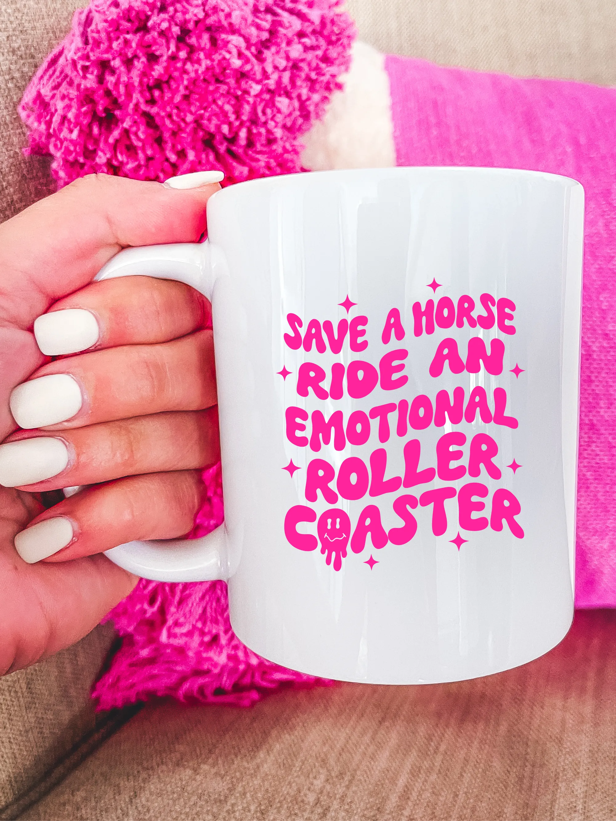 Save A Horse Ride An Emotional Roller Coaster Mug