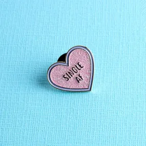 Single AF Enamel Pin