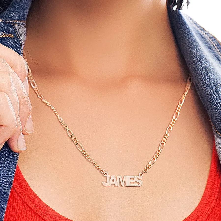 Single Nameplate Necklace