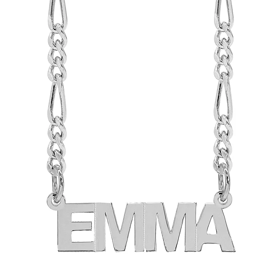 Single Nameplate Necklace