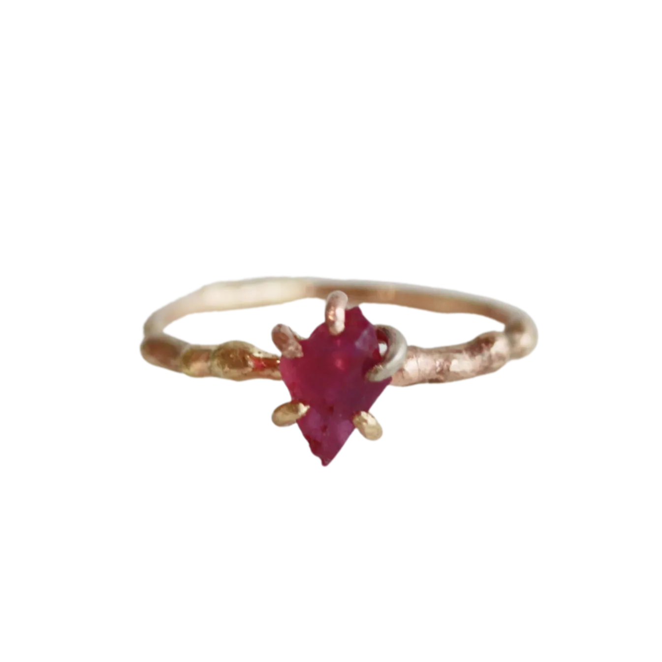 Small Ruby Gemstone Ring