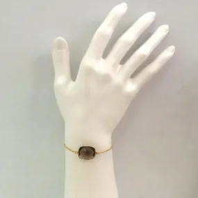 Smokey Quartz Single Bracelet