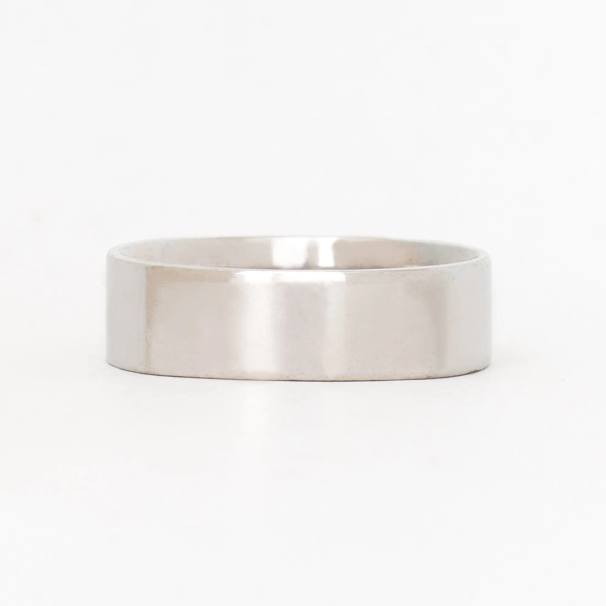 Square 6mm Polished Band