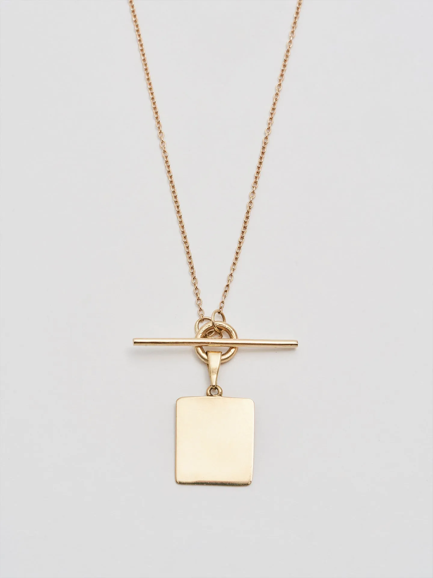 Square & Toggle Necklace